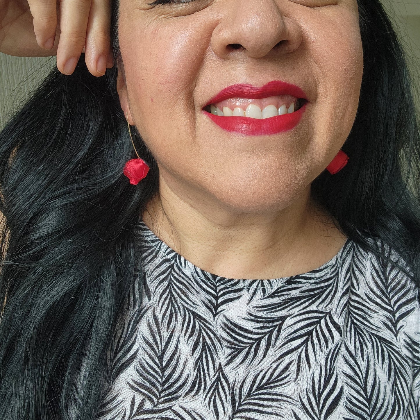 ROSITAS COLGANTES (ROJO)
