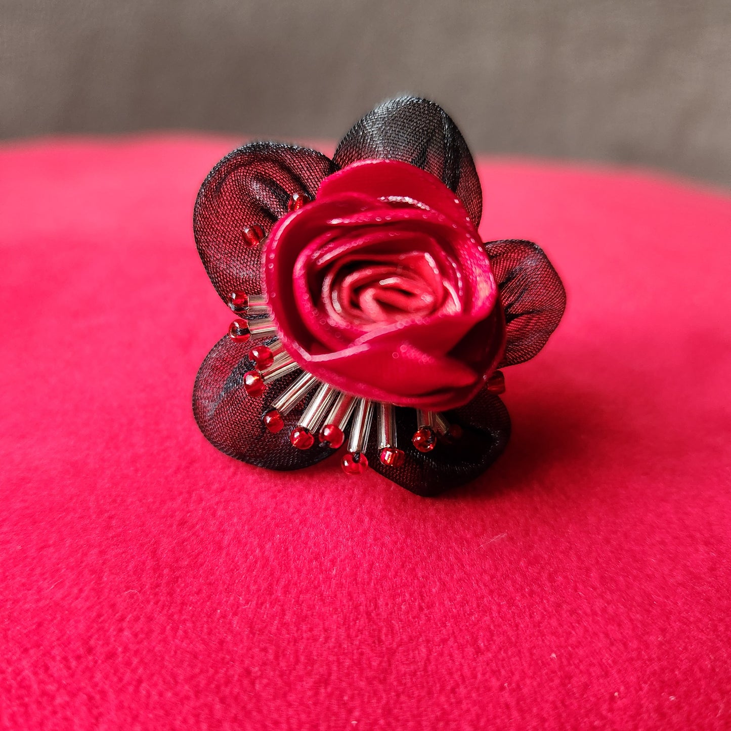 ANILLO FLORECITA ROCKERA